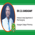 Karpagam College of Pharmacy, Professor & Head,  Department of Pharmacognosy: Dr. C.S. Kandasamy Interview